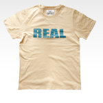 REAL – Brown Mellow Favorite Short-sleeve crew tee