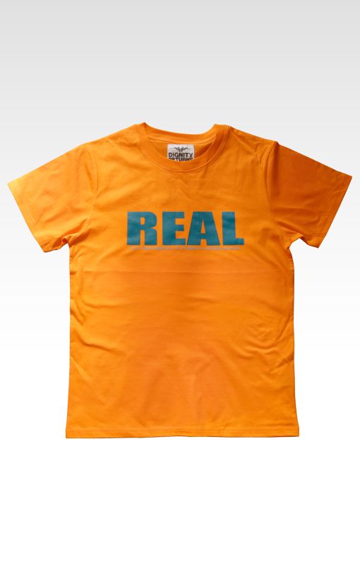 REAL – Orange Popsicle Favorite Short-sleeve crew tee