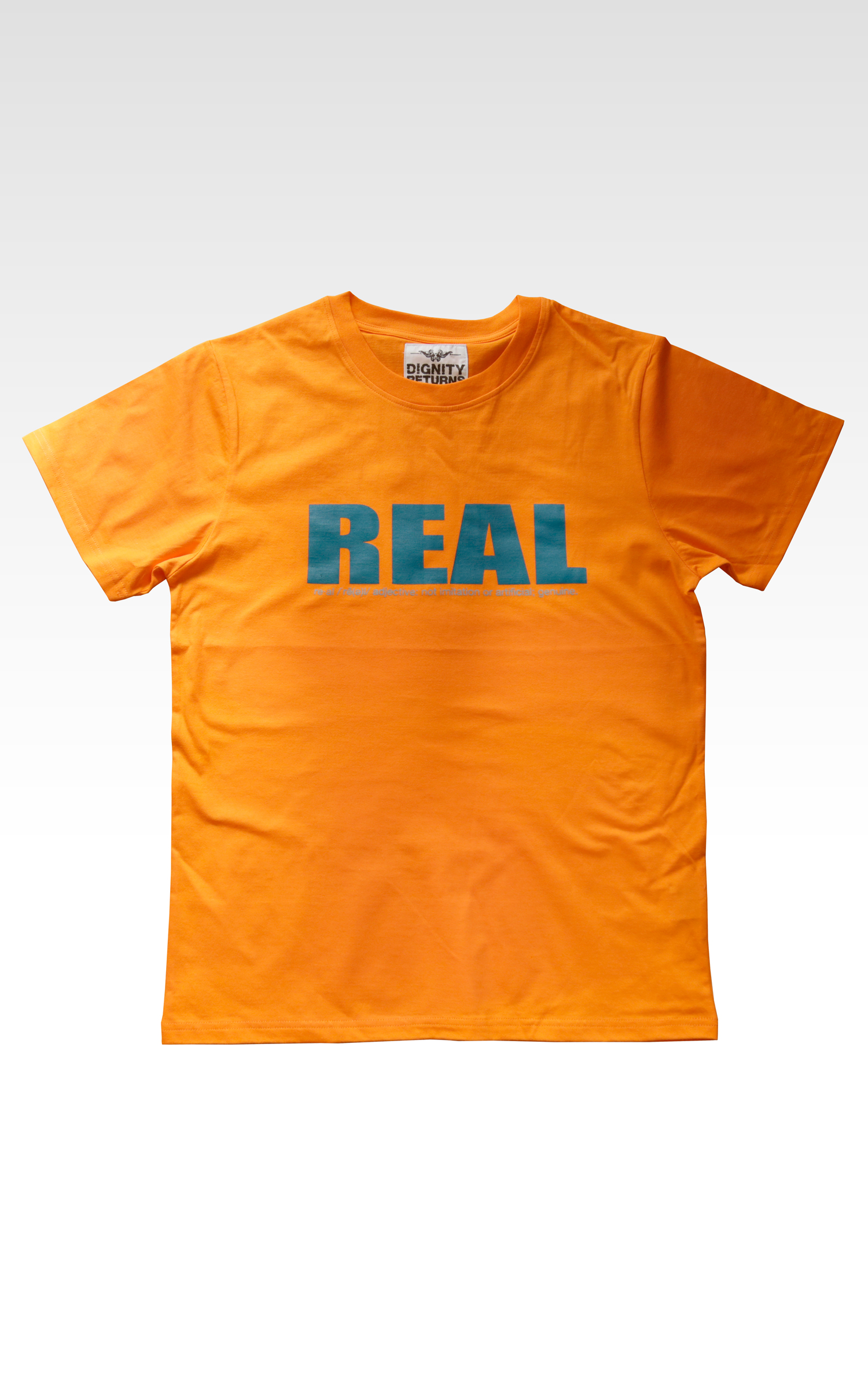 REAL – Orange Popsicle Favorite Short-sleeve crew tee