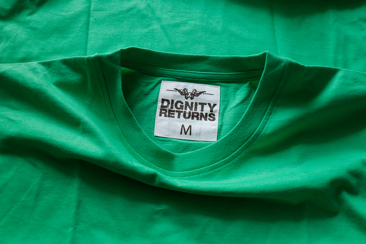 Dignity Green Andaman Short-sleeve crew tee