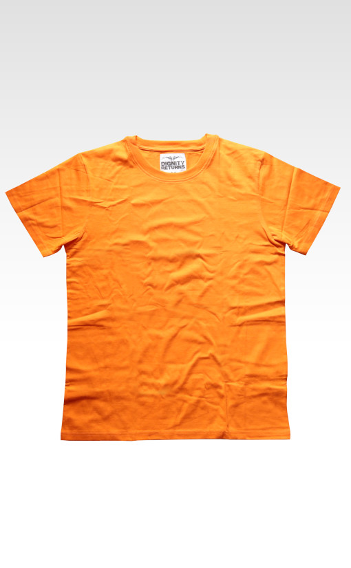 Dignity Orange Popsicle Short-sleeve crew tee