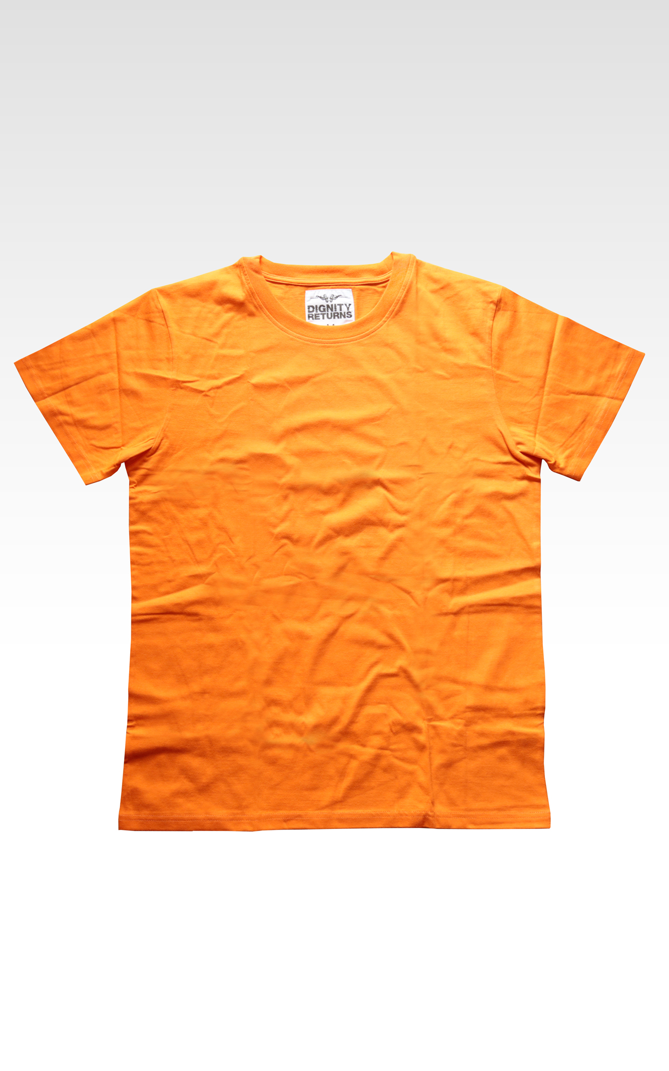 Dignity Orange Popsicle Short-sleeve crew tee