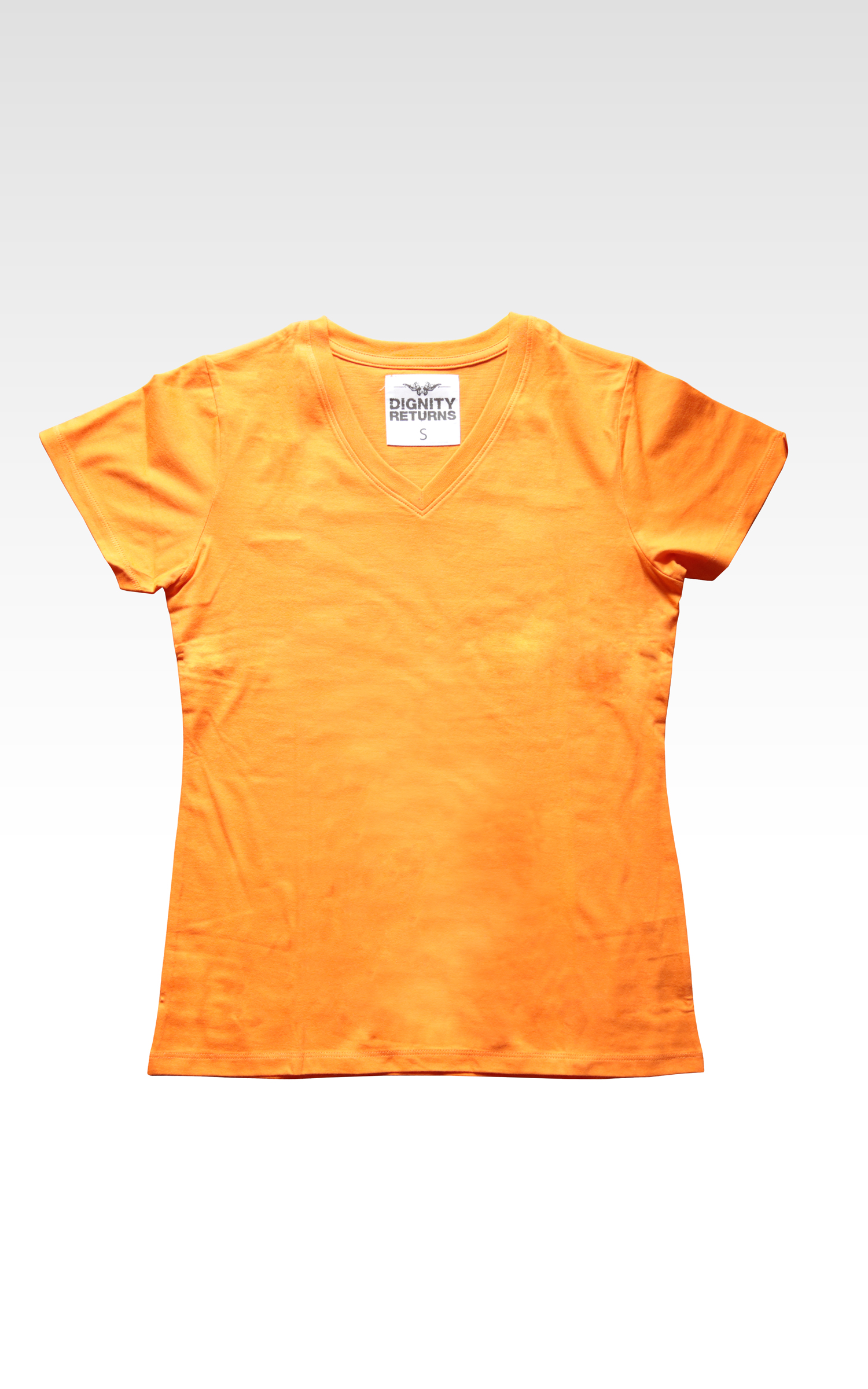 Dignity Orange Popsicle Short-sleeve crew tee