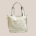 Zipped tough cotton tote